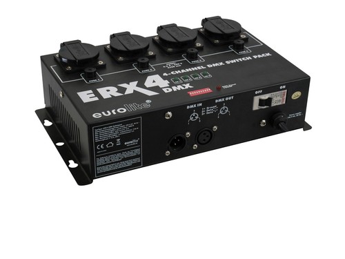 Centralina eurolite erx dmx - centralina, erx-4