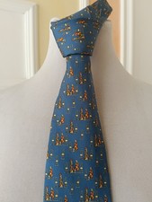 Salvatore Ferragamo cravatta in seta .