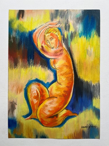 Amedeo modigliani disegno - amedeo, su