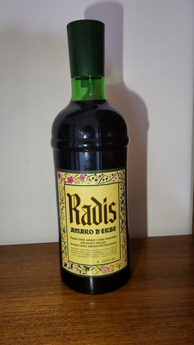 Bottiglia vintage amaro radis - vintage,