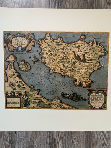 Ischia riproduzione stampa - ischia.,