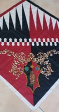 Foulard Contrada Della Civetta 76x76 Circa Palio Di Siena Piazza Del Campo