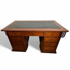 Elegante Scrivania in mogano epoca XX secolo