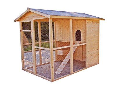 Pollaio legno naturale cm - pollaio,