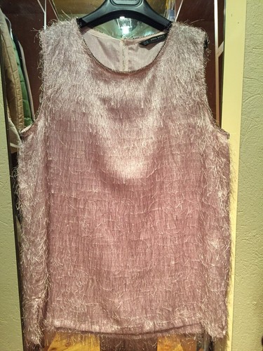 Gilet donna nuovo - zara, rosa