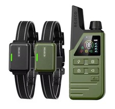 Collare elettrico addestramento cani antiabbaio impermeabile IPX7 ricaricabile