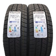 195 65 16C 2x Continental 195/65 R16C 104/102T pneumatici invernali 2022 COMPLETI COME NUOVI