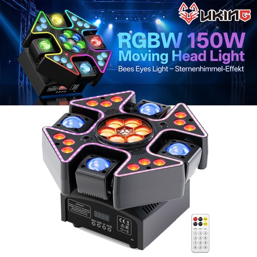 Uking 150w led - rgbw, raggio