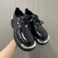 Scarpe derby retrò stringate