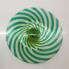 Piatto grande in vetro di