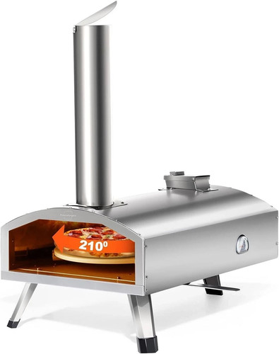 Forno pizza pollici acciaio - 12,