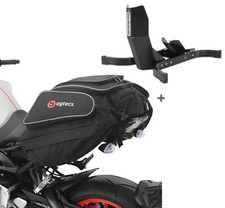 Blocca ruota + Borsa da sella