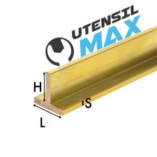 MICRO PROFILI IN OTTONE A "T"