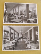 (FG.K23) 2 cartoline VICO EQUENSE - HOTEL CRISTALLO, IL RISTORANTE (ed Vanacore)