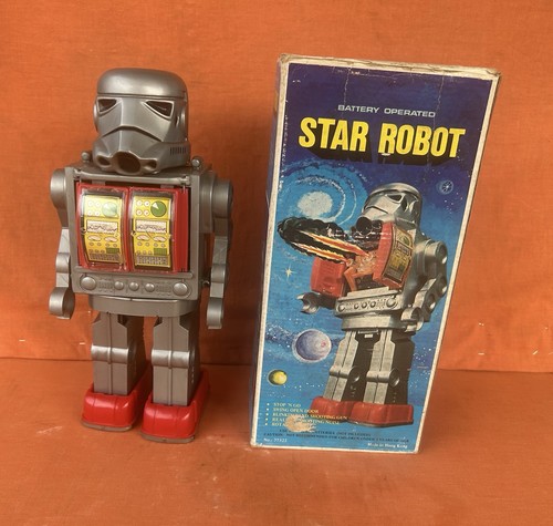 Robot giocattolo vintage - giocattolo,
