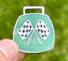 Portachiavi smaltato originale