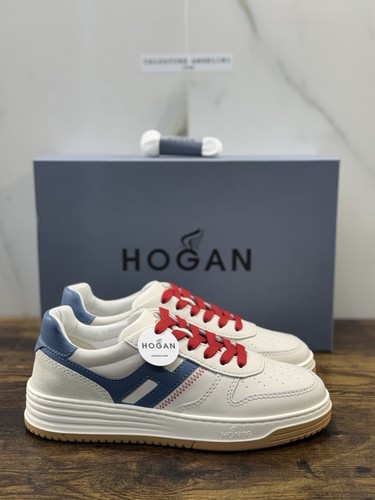 Hogan h630 sneaker pelle crema - sneaker,