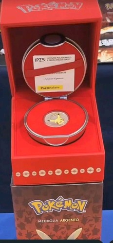 Moneta pokémon argento - moneta,