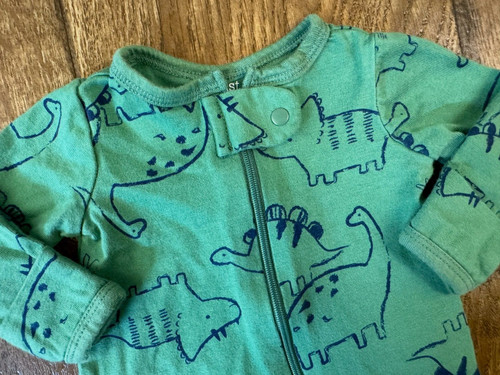 Vestito dinosauro dormiente