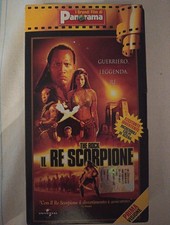 VHS Il Re Scorpione (2002) –