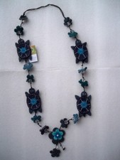 Collana lana cotta lunga - collana,