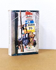 DARIO FO - TEATRO COMICO - 1° EDIZIONE - DEDICA AUTOGRAFA - GARZANTI - 1962