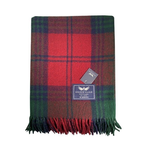 Nuovo tappeto tartan lana