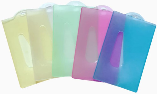 Porta badge 5pcs colore - badge,,