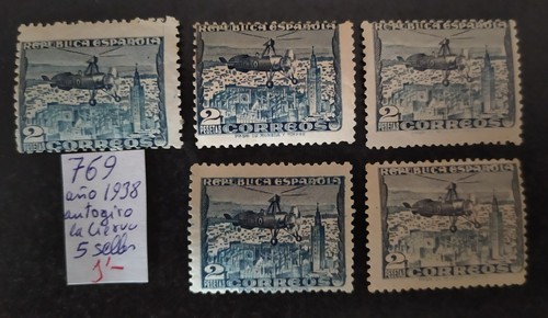 Sello españa año - 25-,