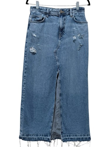 Maxi gonna donna zara denim - maxi,