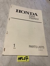 Honda Z50A Z50AK2 Lista