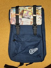 Zaino Cornetto Algida Vintage In Jeans Nuovo Porta Pc Computer