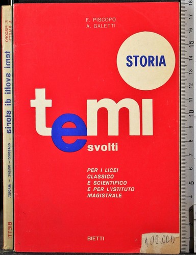 Temi svolti storia - di,