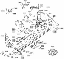 Forcella per Falciatrici BCS
