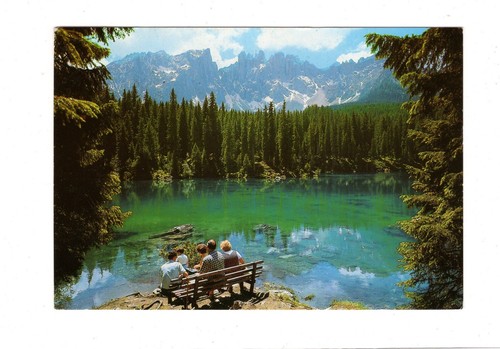 Cartolina postale dolomiti - cartolina,