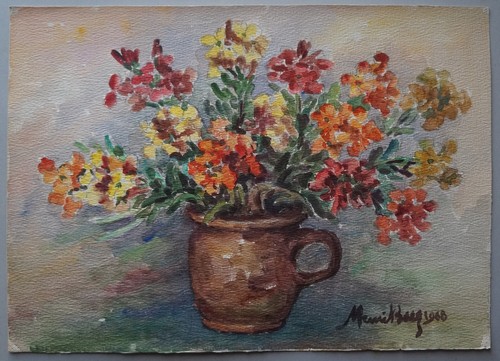 Disegno acquerello fiori - acquerello,