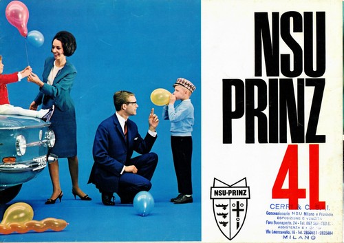 Nsu prinz catalogo - nsu, 4l