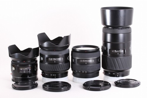 Set obiettivi minolta - set,
