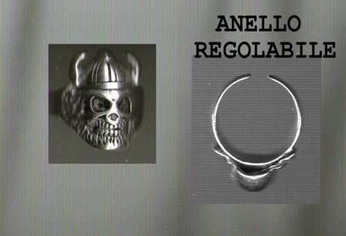 Anello teschio skull - anello,