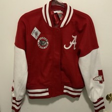Giacca donna Alabama Crimson Tide Varsity M nuova $200