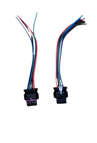 Coppia connettore vie ovale - connettore,