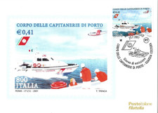 CARTOLINA FILATELICA  2001 -