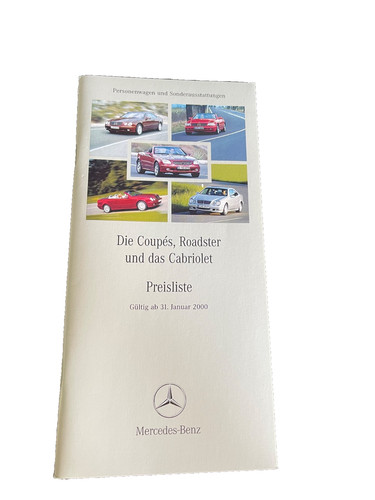 Brochure mercedes benz coupé - mercedes-benz,