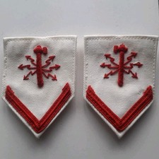 Distintivo Omerale Marina Militare Comune di I^ classe categoria Elettricista 