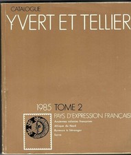 YVERT ET TELLIER - LOTTO QUATTRO CATALOGHI  USATI ANNI '80. VEDI