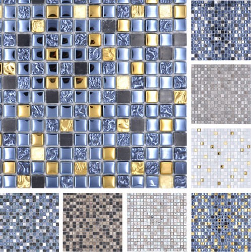 Vetro mosaico pietra naturale - vetro,
