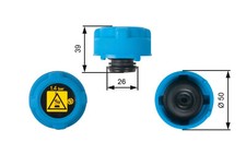 TAPPO VASCHETTA ACQUA FIAT