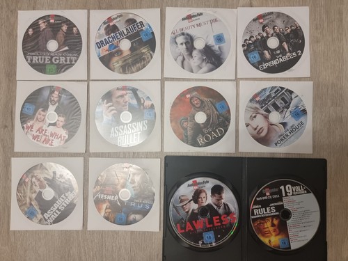Dvd sammlung filme audio - 12, dvd's