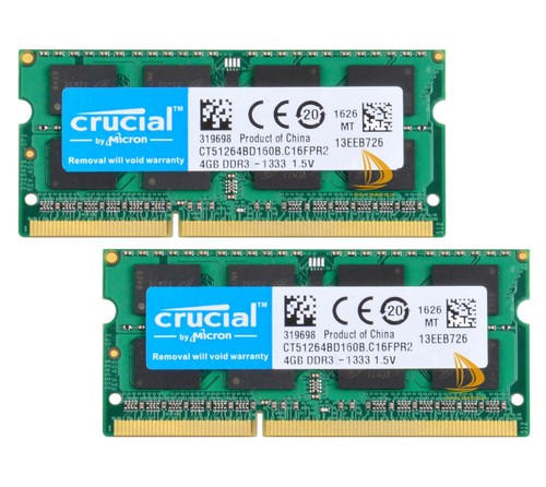 Crucial kits 4gb 2rx8 - crucial,