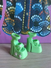 "WINX" scarpe per Bambola "AISHA" "Magia dei Fiori", 2007, colore verde.